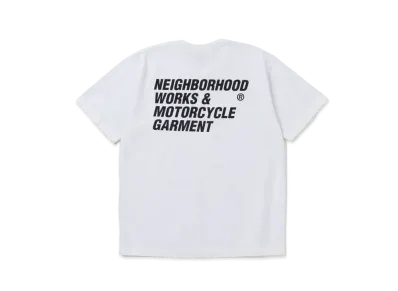 NEIGHBORHOOD NH . Tee SS-12 "White"