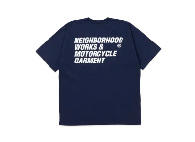 NEIGHBORHOOD NH . Tee SS-12 "Navy"