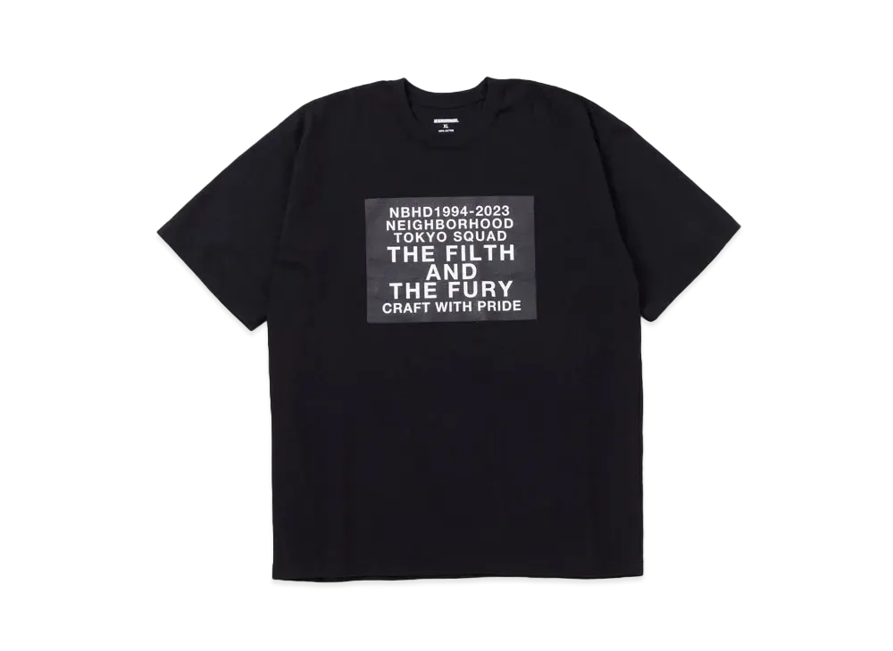 NEIGHBORHOOD NH . Tee SS-18 "Black"