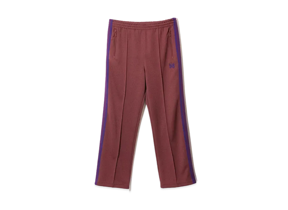 Needles Track Pant - Poly Smooth "Wine"