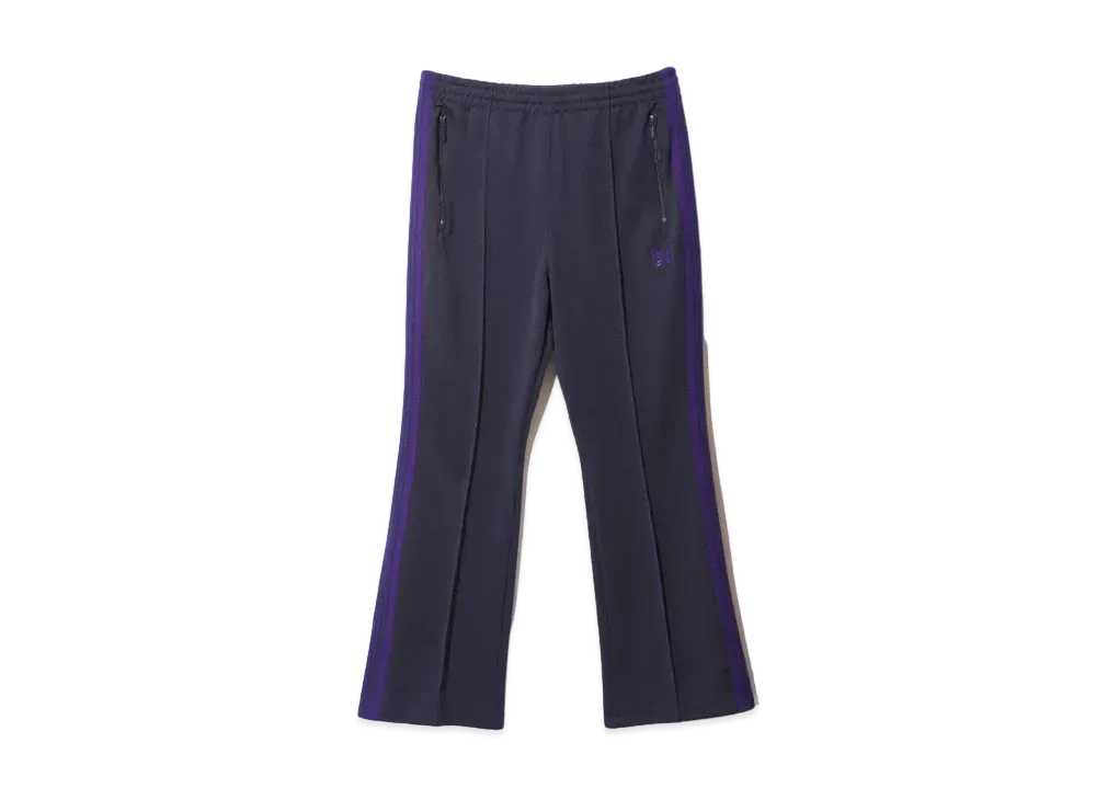 Needles Boot-Cut Track Pant - Poly Smooth "Navy"