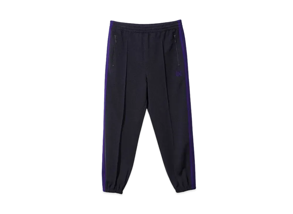 Needles Zipped Track Pant - Poly Smooth "Navy"