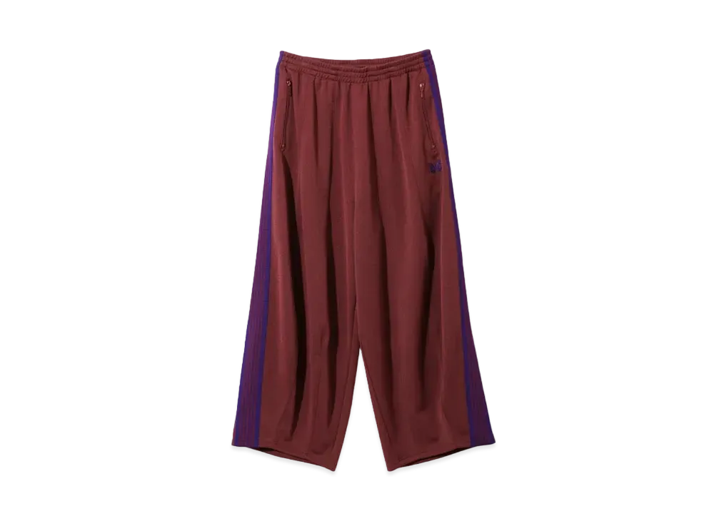 Needles H.D. Track Pant - Poly Smooth "Wine"