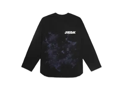 HYPE DROPJieDa PAINT OPAL BASEBALL TEE "BLACK x BLUE"