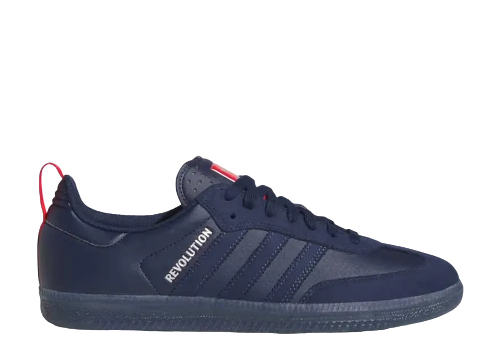 Orchard × New England Revolution × adidas Samba ADV "Night Indigo/Silver Metallic"