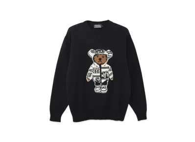 HYSTERIC GLAMOUR Hysteric Teddy Jacquard Setter "Black"