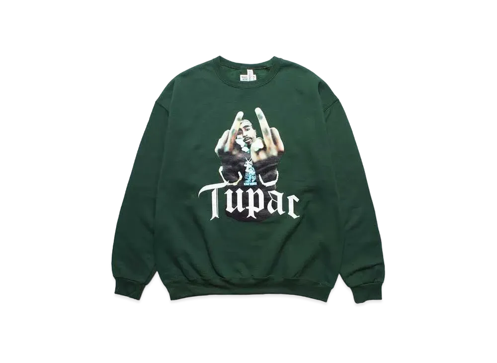 WACKO MARIA 2PAC / Sweat Shirt "Green"