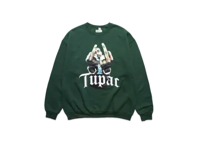 WACKO MARIA 2PAC / Sweat Shirt "Green"