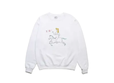 WACKO MARIA Sweat Shirt "White"
