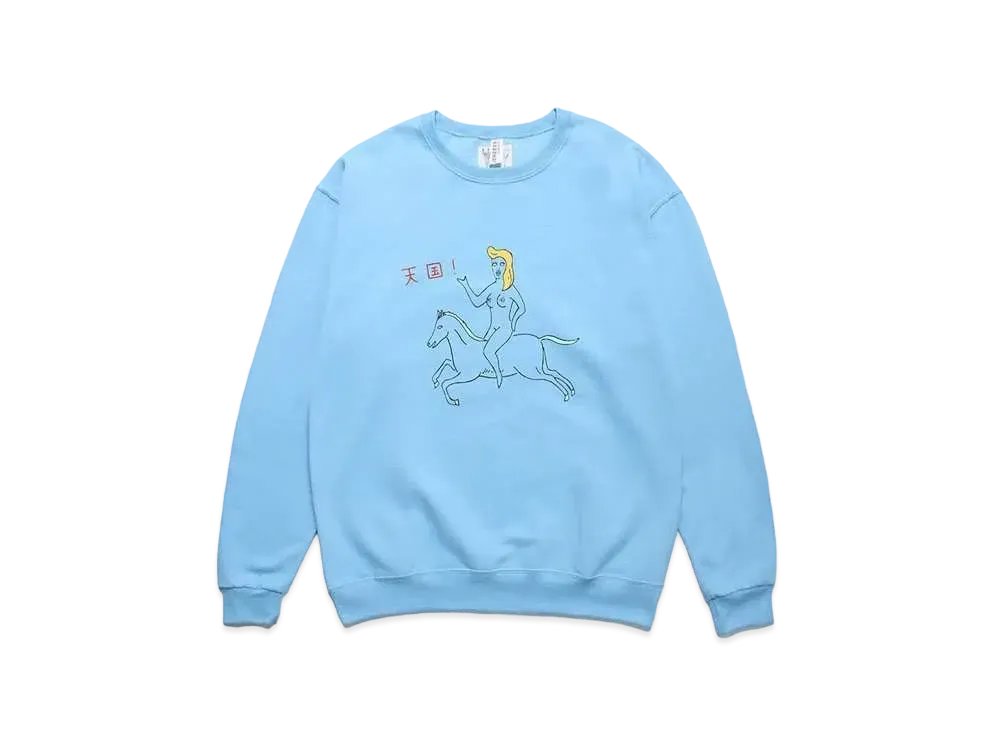WACKO MARIA Sweat Shirt "Blue"