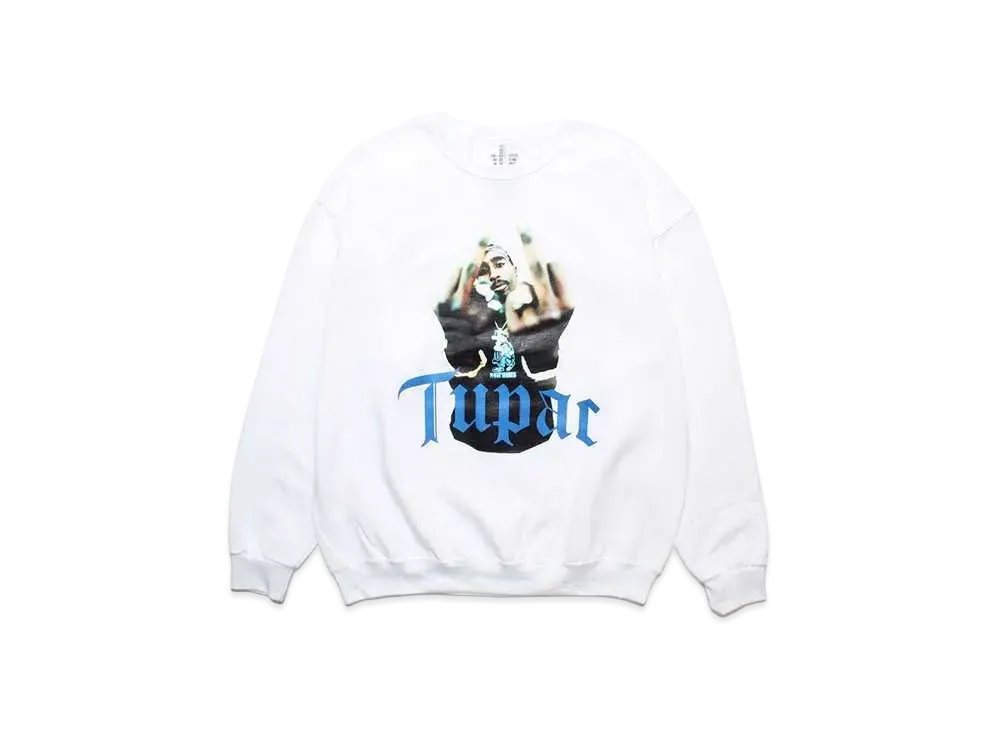 WACKO MARIA 2PAC / Sweat Shirt "White"