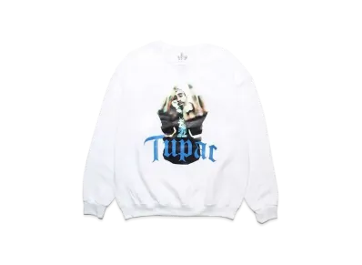 WACKO MARIA 2PAC / Sweat Shirt "White"