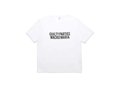 WACKO MARIA Washed Heavy Weight T-Shirt "White"