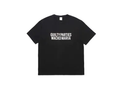WACKO MARIA Washed Heavy Weight T-Shirt "Black"