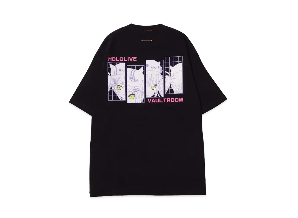 常闇トワ VAULTROOM Tシャツ 黒 Vaultroom 常闇トワ Tシャツ M ブラック vaultroom TOKOYAMI TOWA TEE