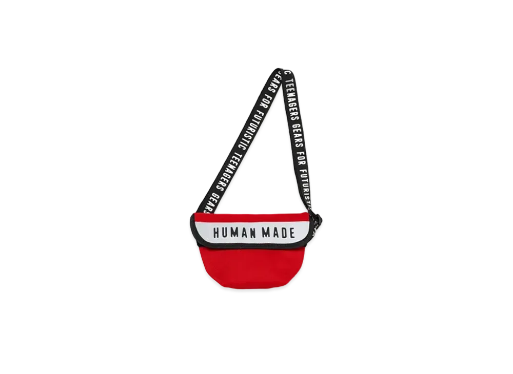 HUMAN MADE Messenger Bag Small "Red"