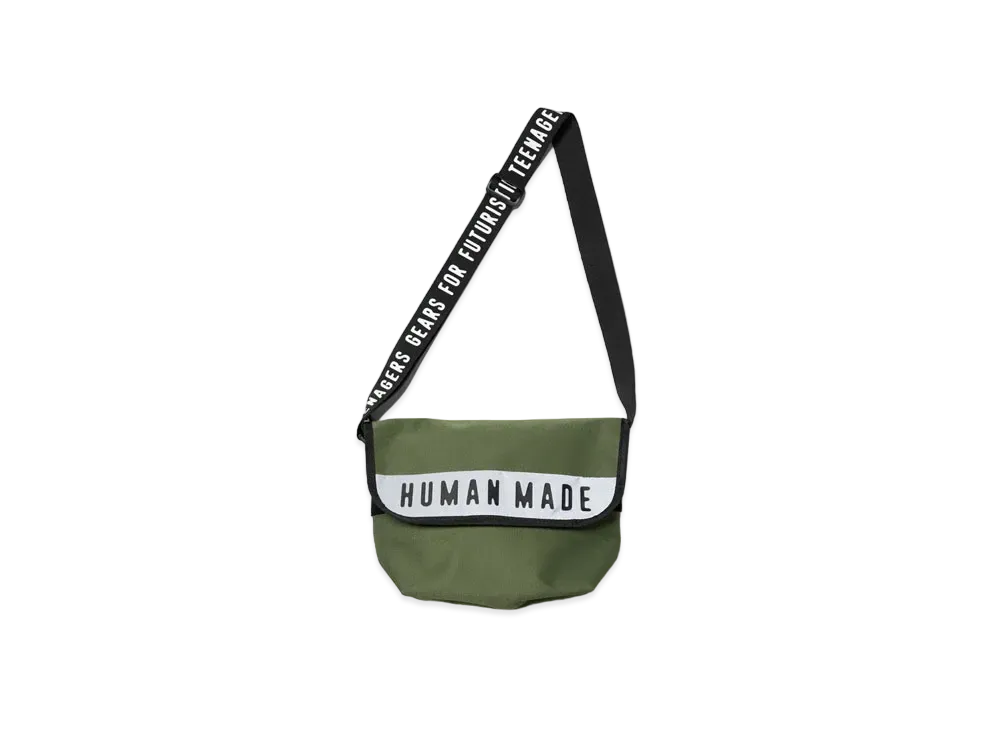 HUMAN MADE Messenger Bag Medium "Olive Drab"