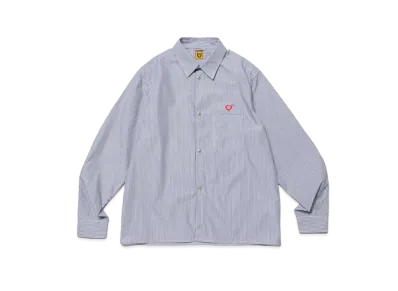 HUMAN MADE Snap Button L/S Shirt "Black"