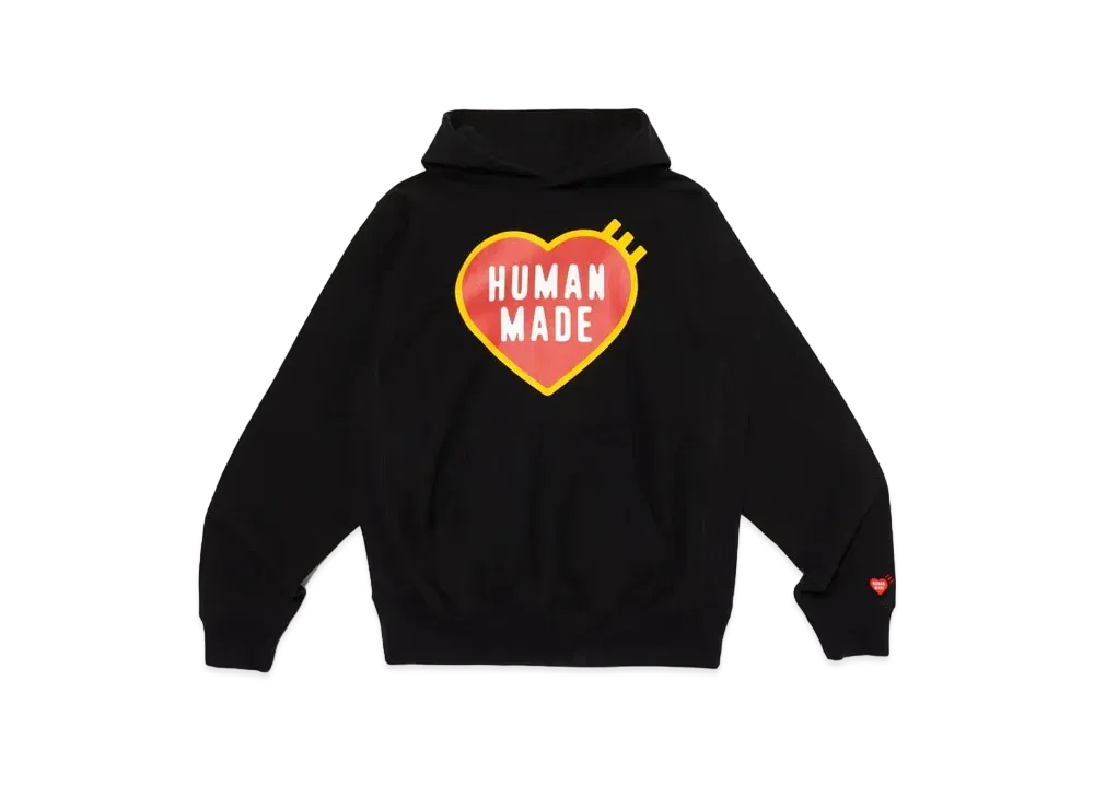 HUMAN MADE Heavy Weight Hoodie #2 "Black"