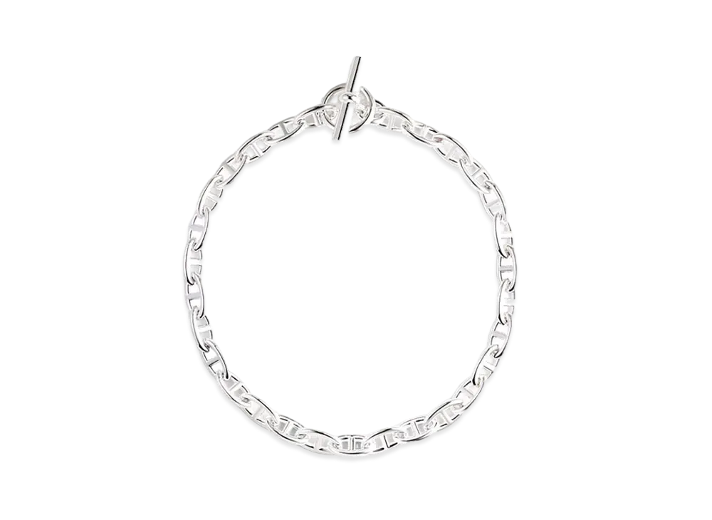 Hermes Chaine D'ancre GM Necklace Large Model "Silver"
