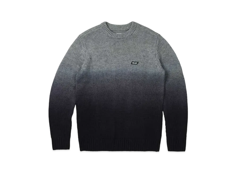 PALACE Gradient Dye Rib Knit 