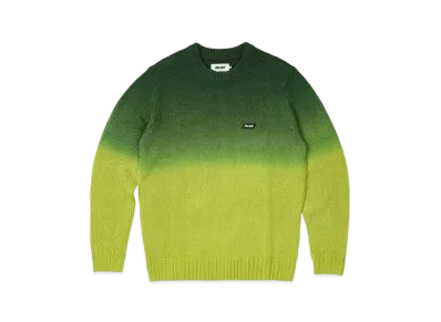 PALACE Gradient Dye Rib Knit "Green"