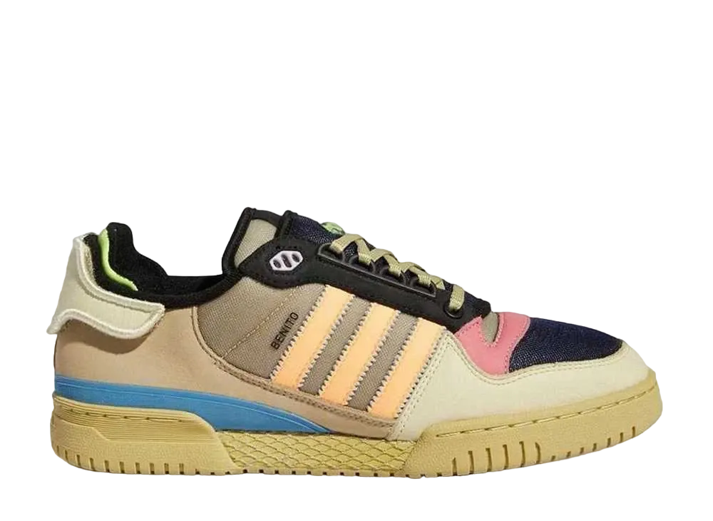 Bad Bunny × adidas Forum Powerphase "Black/Beige"