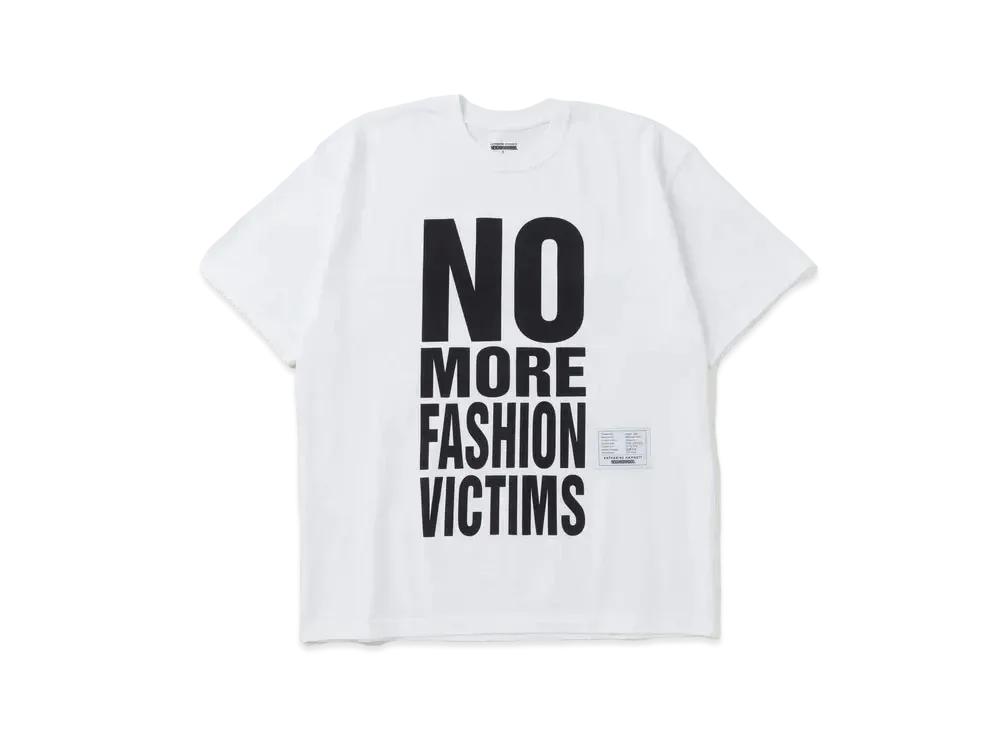 NEIGHBORHOOD x KATHARINE HAMNETT . Tee SS-2 "White"