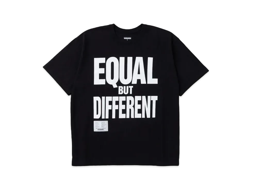 NEIGHBORHOOD x KATHARINE HAMNETT . Tee SS-3 "Black"