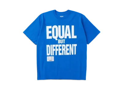 NEIGHBORHOOD x KATHARINE HAMNETT . Tee SS-3 "Blue"