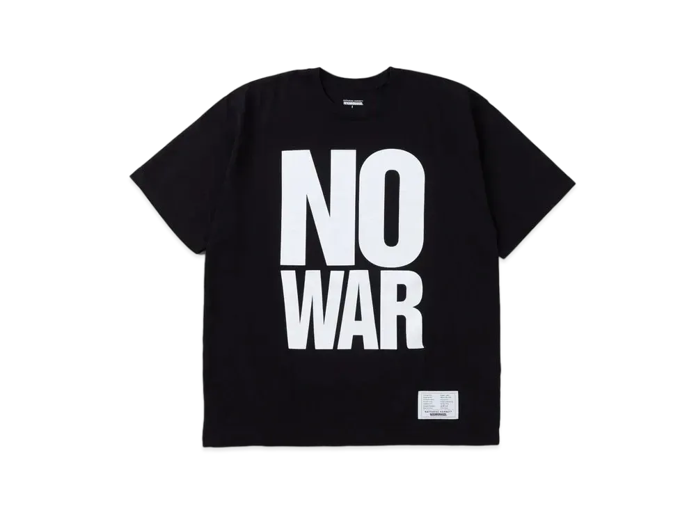 NEIGHBORHOOD x KATHARINE HAMNETT . Tee SS-6 "Black"