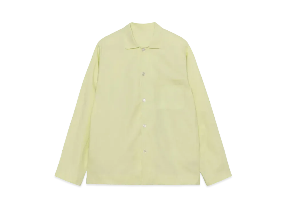 Stussy TEKLA Poplin Pyjama Shirt "Lime"