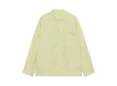 Stussy TEKLA Poplin Pyjama Shirt "Lime"