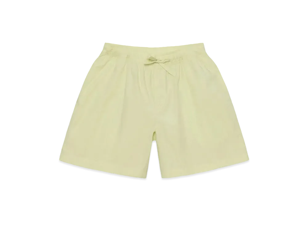 Stussy TEKLA Poplin Pyjama Shorts "Lime"