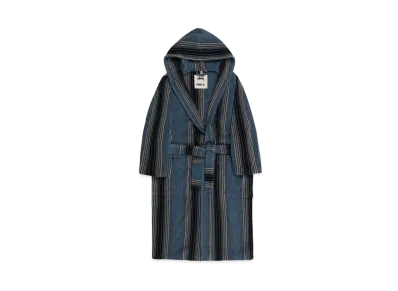 Stussy TEKLA Terry Hooded Bathrobe "Multi Stripe"