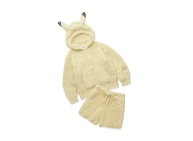 GELATO PIQUE x Pokemon Sleep Gelato Pikachu Parka&Short Pants Set "Yellow"