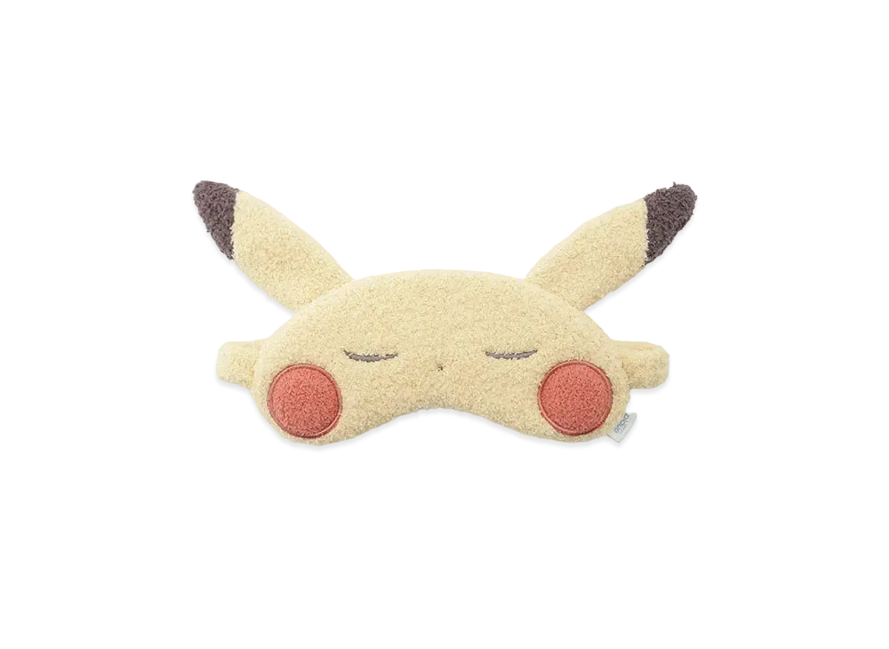 GELATO PIQUE x Pokemon Sleep Babymoko Pikachu Eye Mask "Yellow"