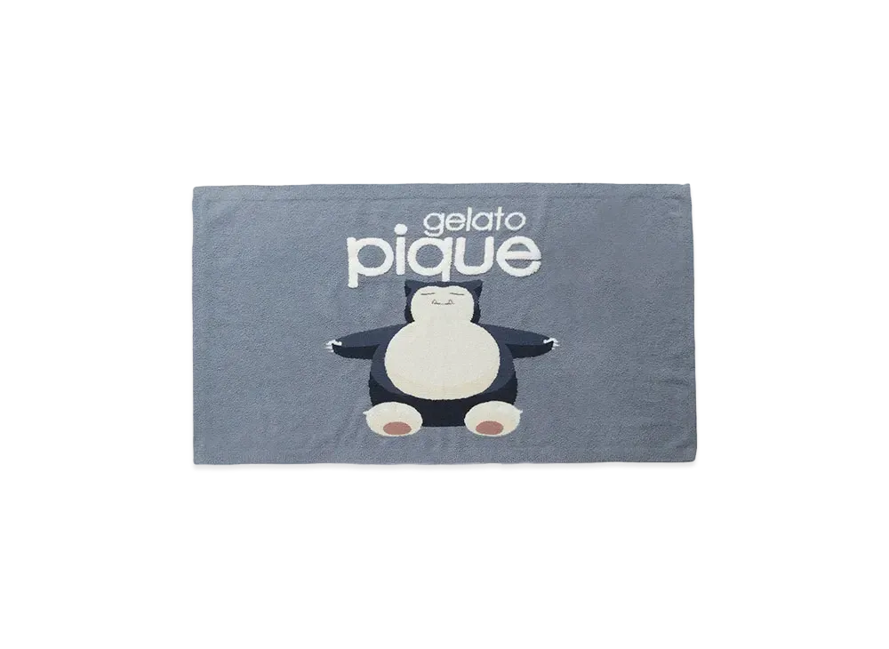 GELATO PIQUE x Pokemon Sleep Babymoko Jacquard Blanket #1 "Navy"