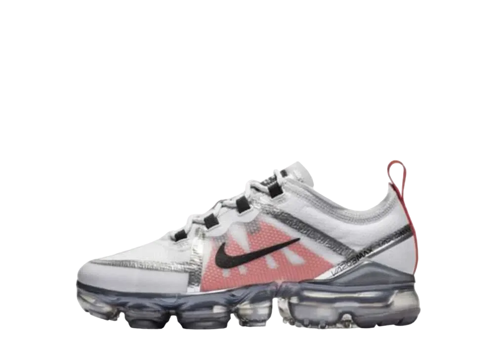 ナイキ GS エアヴェイパーマックス2019 "ピュアプラチナム/ブラック/ホワイト"