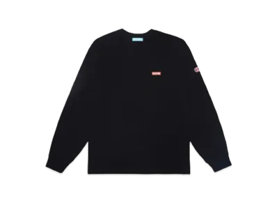 ICECREAM COTTON L/S T-SHIRT RUNNING DOG "BLACK"