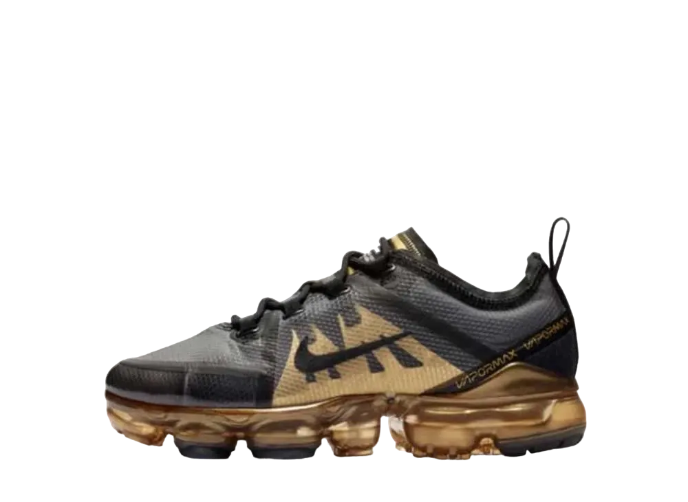 Nike GS Air Vapormax 2019 "Black/Metallic Gold"