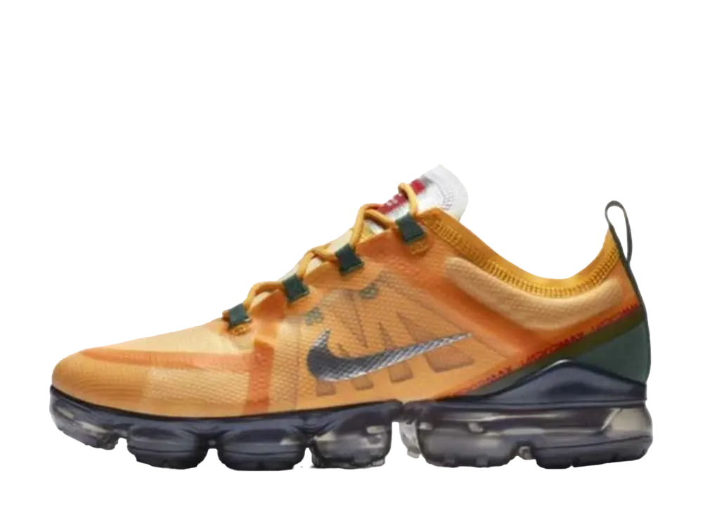 ナイキ エアヴェイパーマックス2019 "キャニオンゴールド/メタリックシルバー"