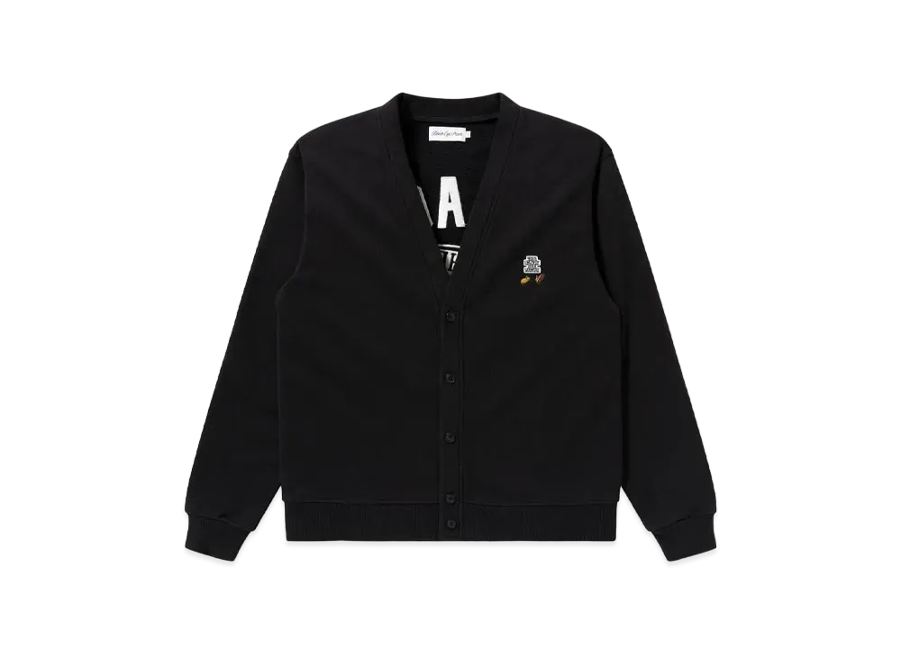 Black Eye Patch WACKO MARIA Mohair Knit Cardigan 