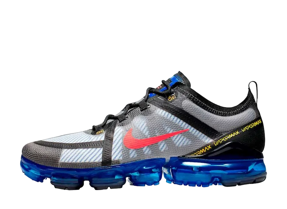 ナイキ エアヴェイパーマックス2019 "ブラック/ブライトクリムゾン/ハイパーブルー"