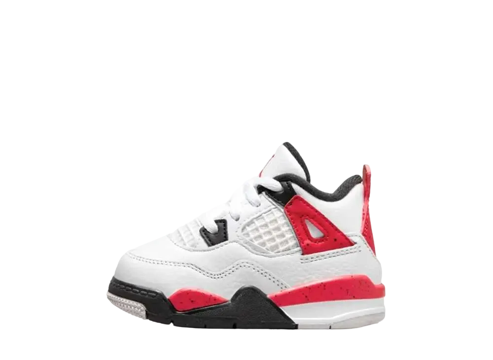 Nike TD Air Jordan 4 Retro "Red Cement"