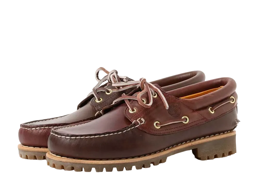 BEAMS Exclusive Timberland 3 Eye Classic Lug "Brown/Burgundy"