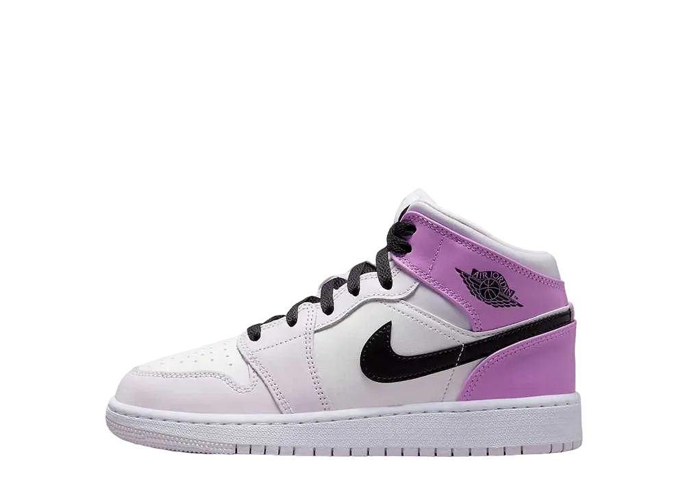ナイキ GS エアジョーダン1 ミッド "ベアリーグレープ"