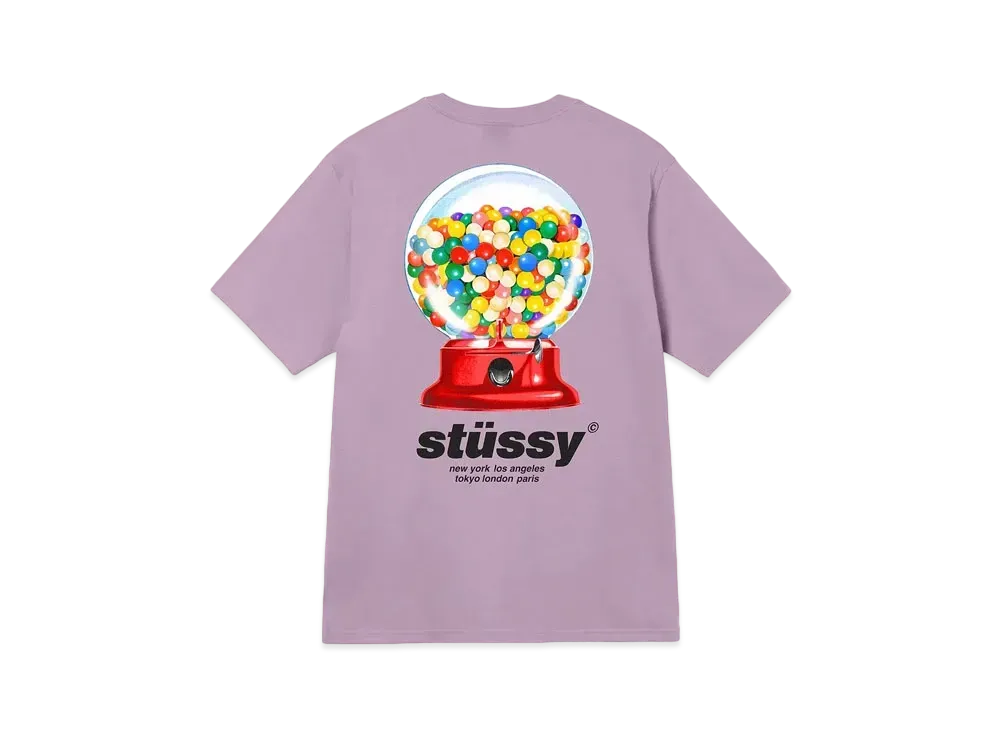 Stussy Gumball Tee "Orchid"