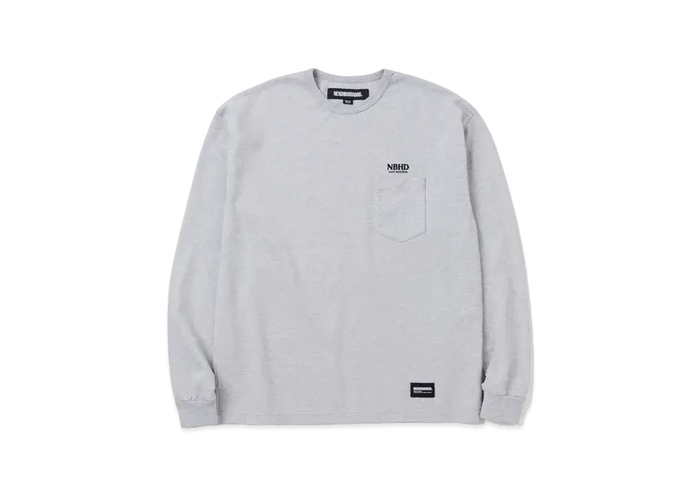 NEIGHBORHOOD Classic-P Crewneck LS "Gray"