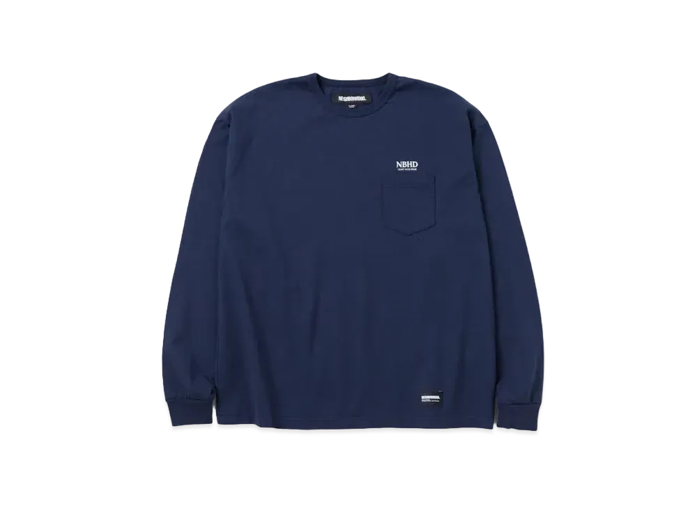 NEIGHBORHOOD Classic-P Crewneck LS "Navy"